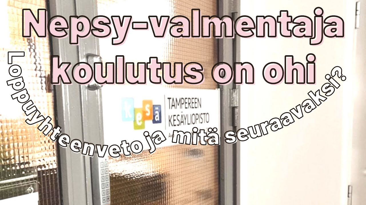 MINUSTA TULI NEPSY VALMENTAJA