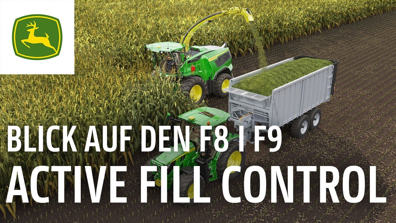 John Deere Feldhäcksler | Active Fill Control