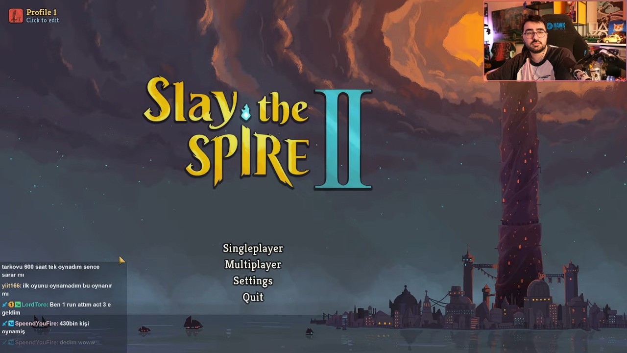 Videoyun Slay the Spire 2 oynuyor [06/03/2026]