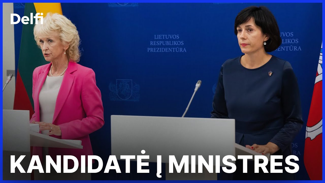 Tiesiogiai: komentarai po Nausėdos susitikimo su kandidate į kultūros ministrus Aleknavičiene
