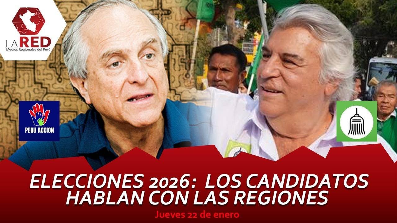 Entrevista a los candidatos Francisco Diez-Canseco y Fernando Olivera | Agenda Regional