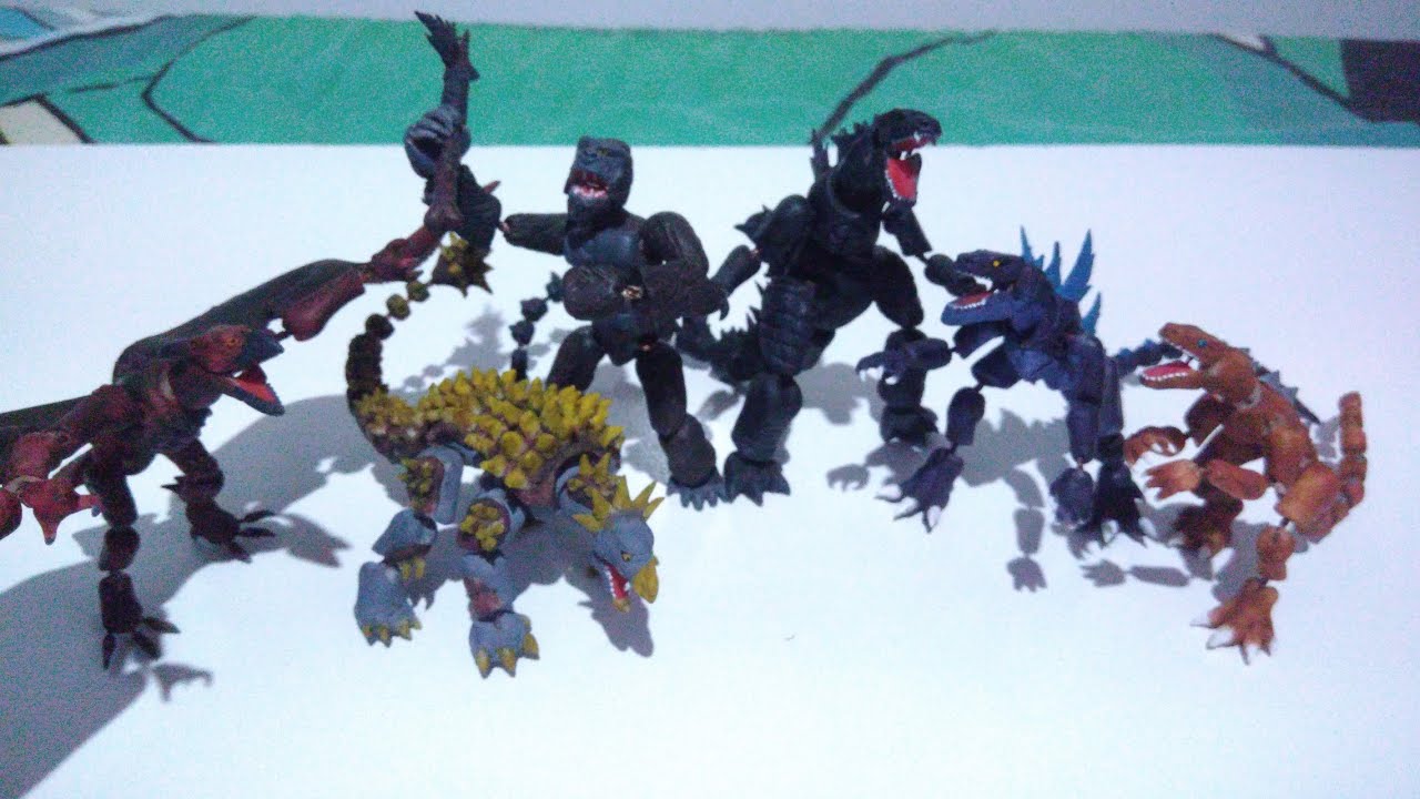 Monstros do monsterverso feitos com Massinha de Biscuit para a serie