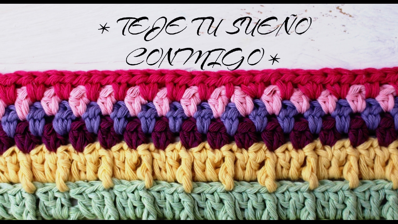 TEJE TU  PRIMERA MANTA a CROCHET - CAP. 1 y 2 I Cucaditas de saluta