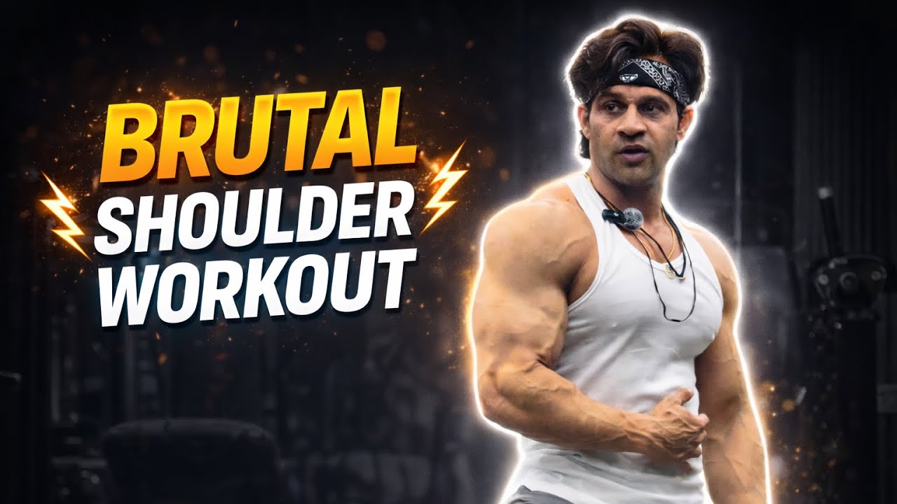 BRUTAL Shoulder Workout 🔥 Build Massive 3D Delts Fast