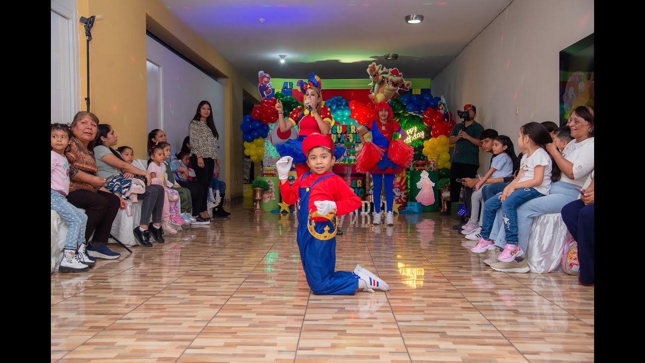 Film Fiesta Infantil Mario Bross / Cumplea&ntilde;os #6 Rui / Servicio de Fotograf&iacute;a y Filmaci&oacute;n