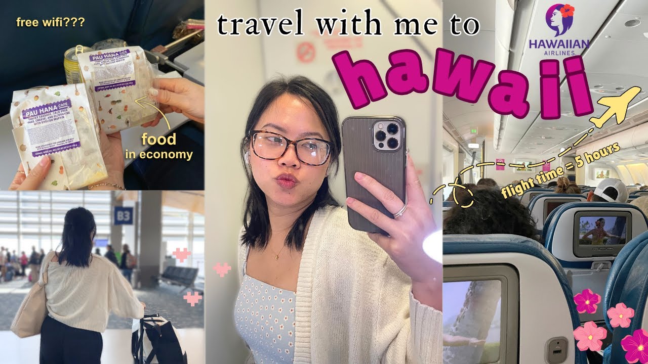 ЛЕТЕТЕ со мной на ГАВАИИ 🌺✈️ | чего ожидать от Hawaiian Air (smf - hnl)