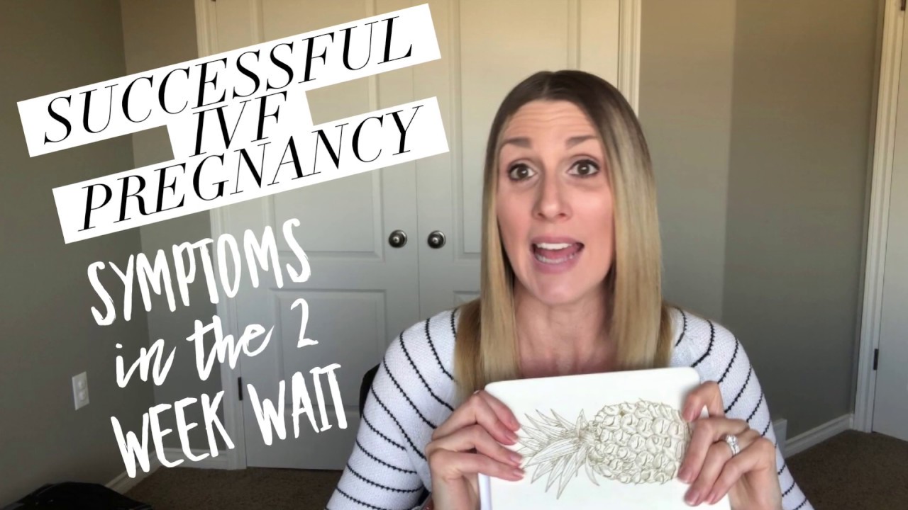 IVF/PGD - VLOG #54 - IVF 2 Week Wait Symptoms - Successful IVF/FET Pregnancy