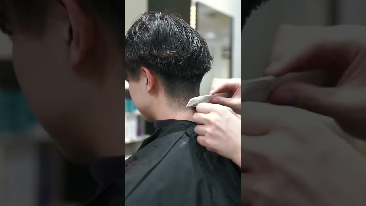 【刈り上げ】グラデーションで刈り上げます。 #shorts  #メンズマッシュ
