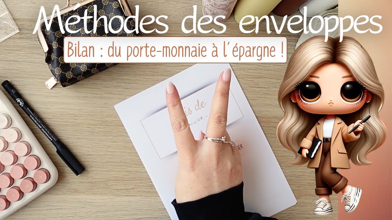 Mes économies transformées en épargne 💰 | Bilan semaine 2 Janvier • Méthode des enveloppes ✨