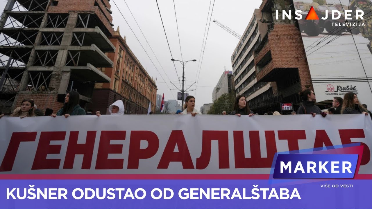 Kušner odustao od Generalštaba: Da li je optužni predlog protiv člana Vlade "upalio crvne lampice"