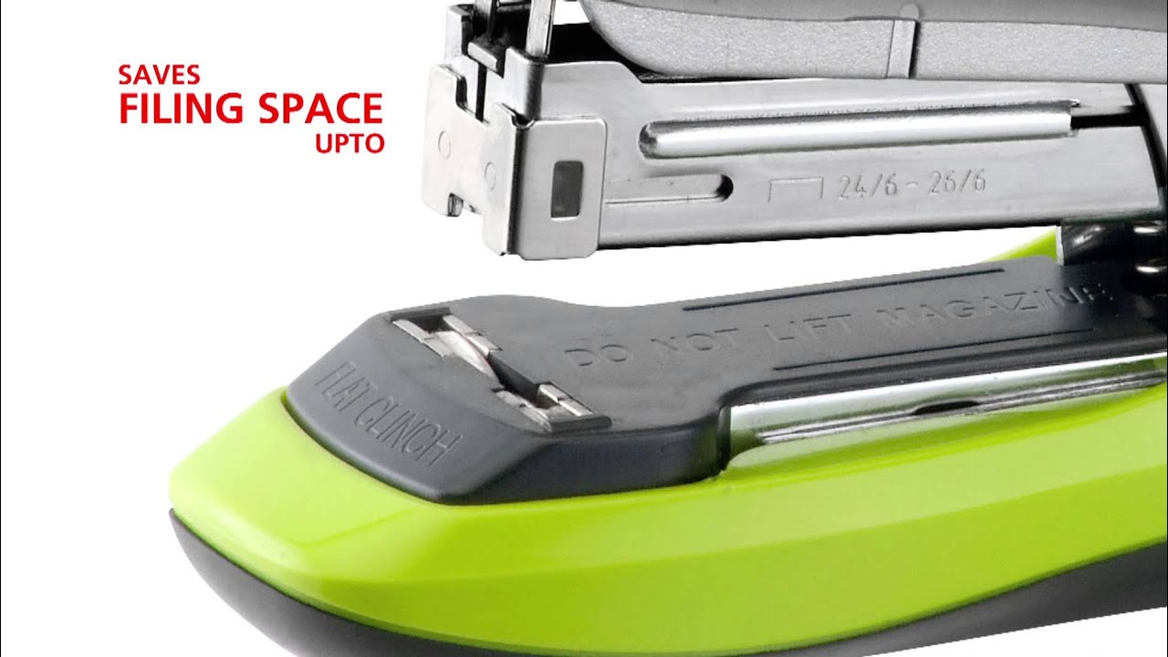Kangaro Less Effort Flat Clinch Staplers (LE-45F / FS & LE-210F / FS)