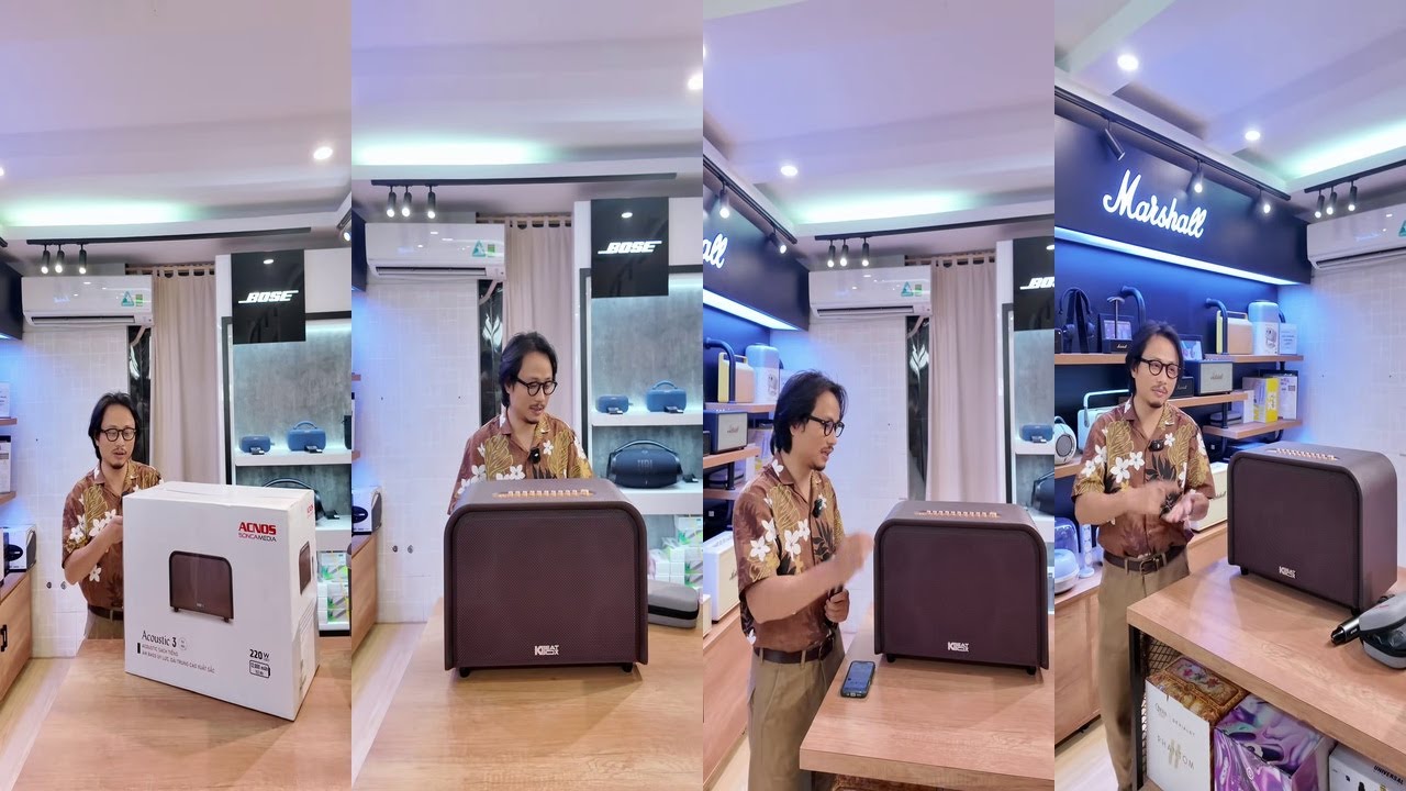 REVIEW LOA ACNOS ACOUSTIC 3 SIÊU PHẨM KARAOKE GIA ĐÌNH HAY NHẤT