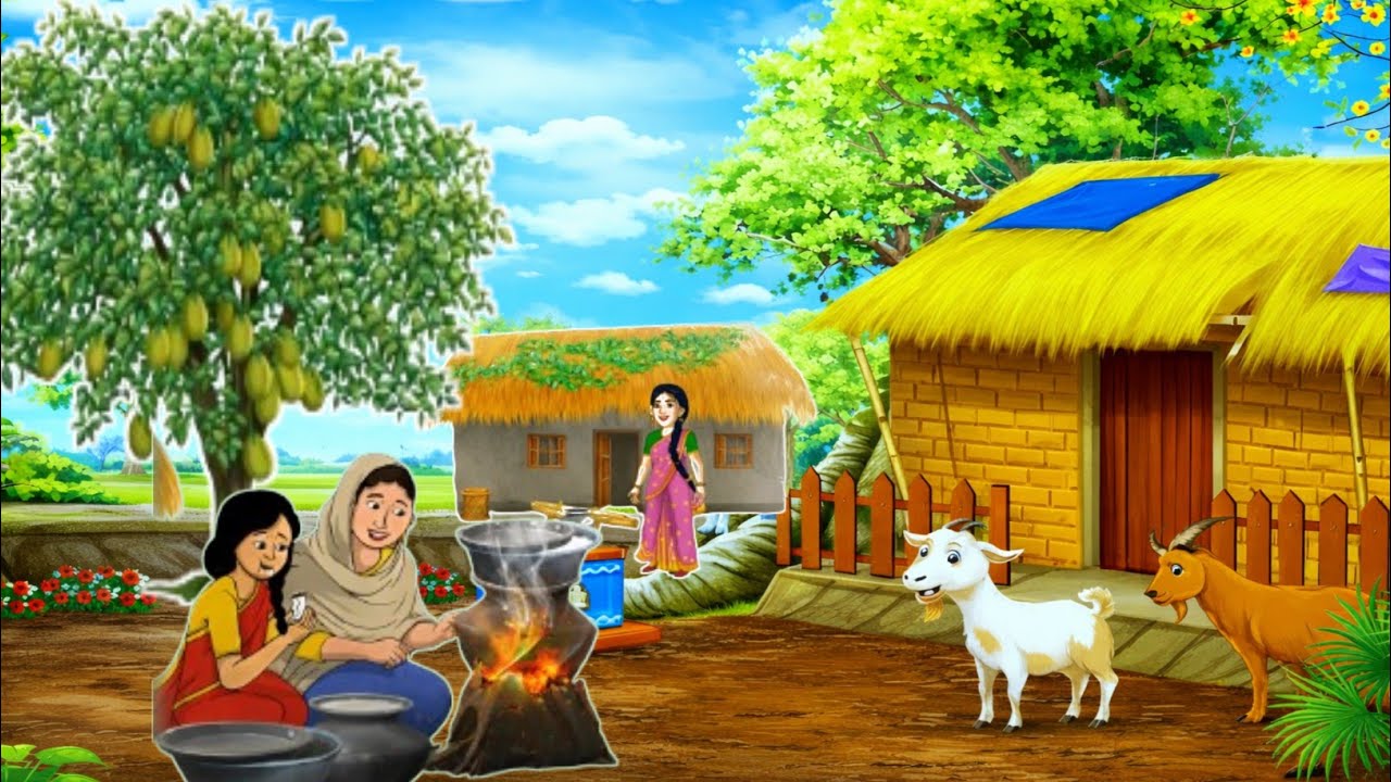 মা ও মেয়ের ভাপা পিঠার গল্প | Bengali Fairy Tales | Rupkothar Golpo | Bangla Cartoon 2026