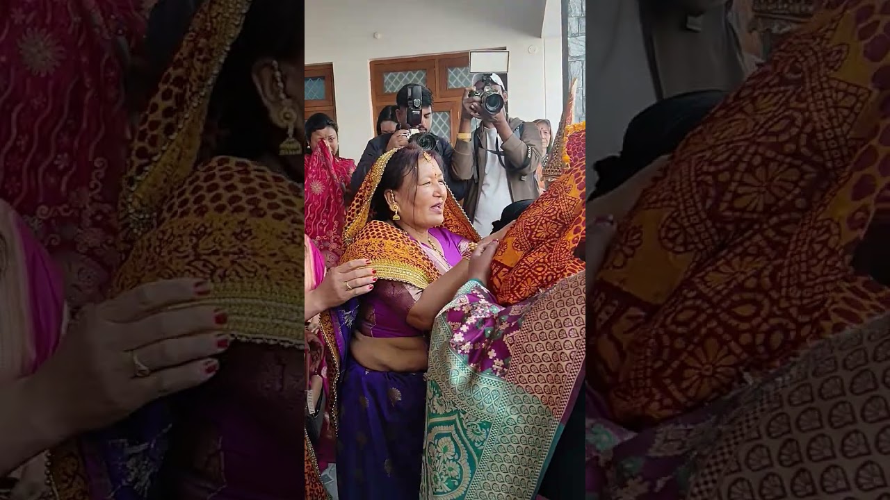 07-02-26, Ankita Pangtey weds Manvendra Dharamshaktu Vidaai #nishasminimoments #minimoments #vidaai