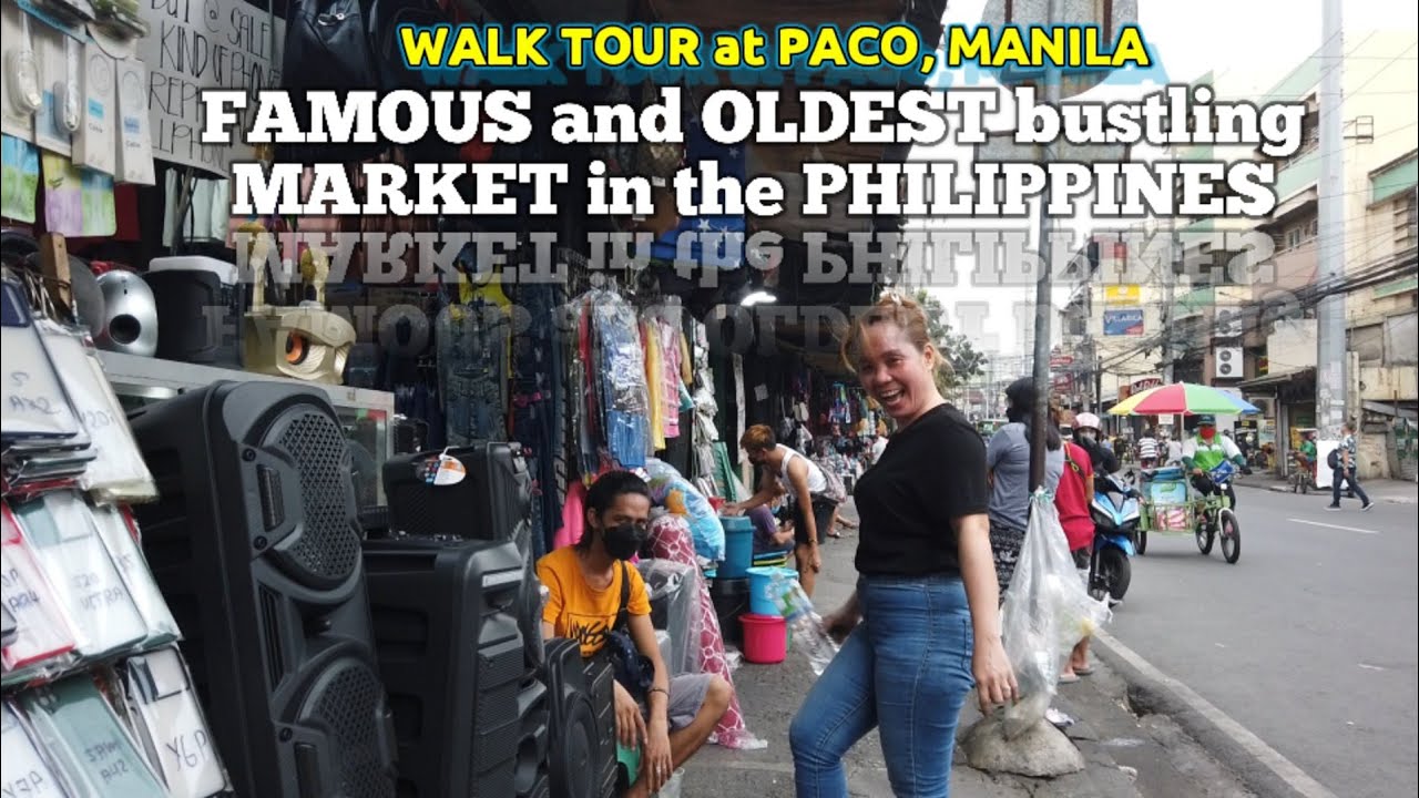 Walk at Paco, Manila & the Market | PHILIPPINES is in GUINNESS BOOK of WORLD RECORDS because of this