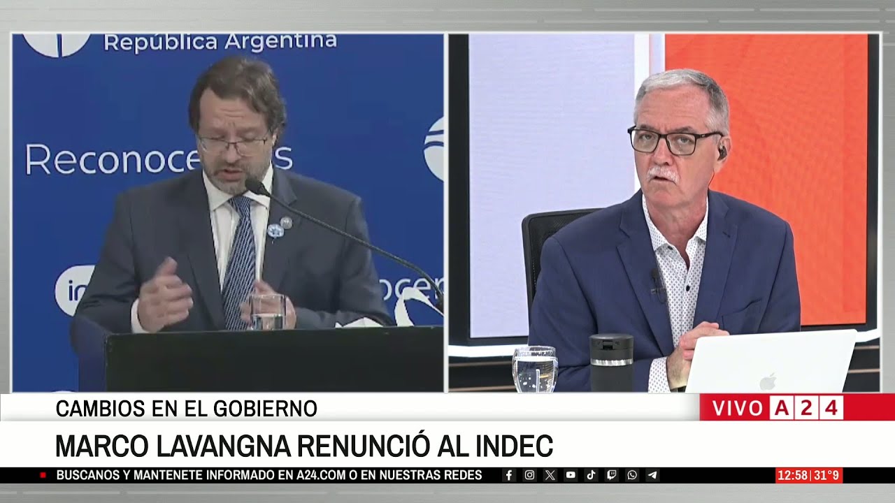 RENUNCIA DE MARCO LAVAGNA AL INDEC: CAMBIOS EN EL GOBIERNO