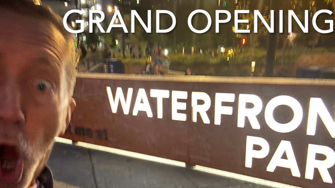 Waterfront Park GRAND OPENING! (Seattle, WA)
