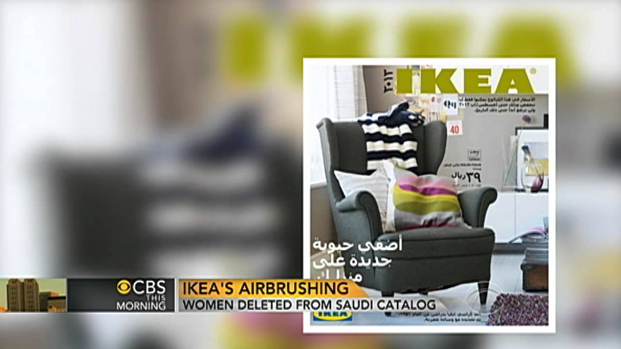 Women deleted from Ikea catalog in Saudi Arabia