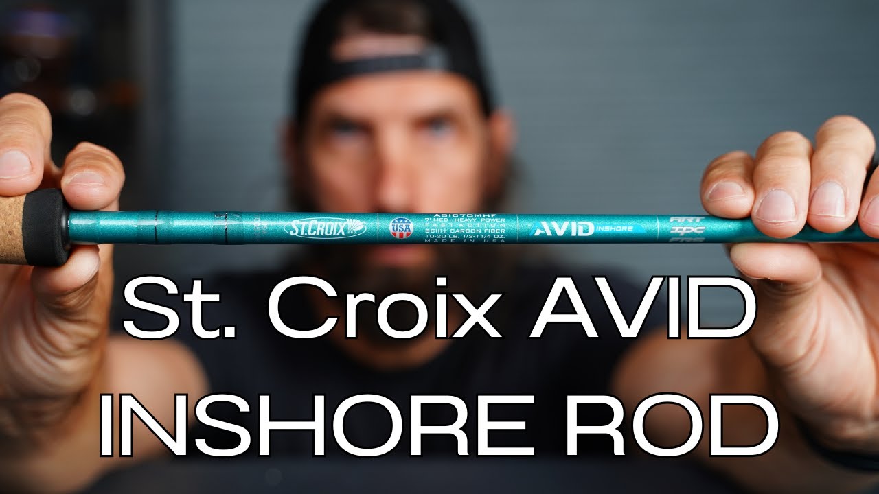 St. Croix Avid Inshore Baitcasting Rod