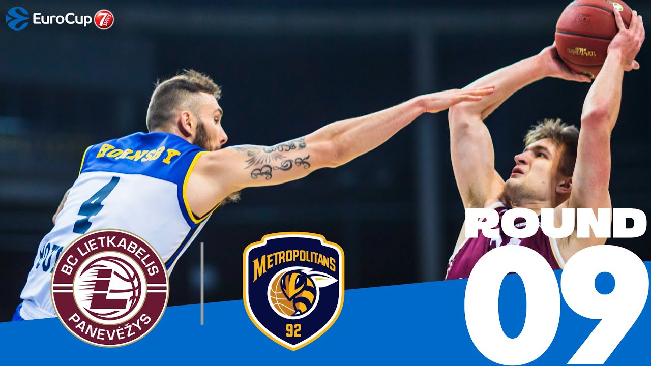 Lietkabelis hits 19 threes runs past Metropolitans!| Round 9, Highlights | 7DAYS EuroCup