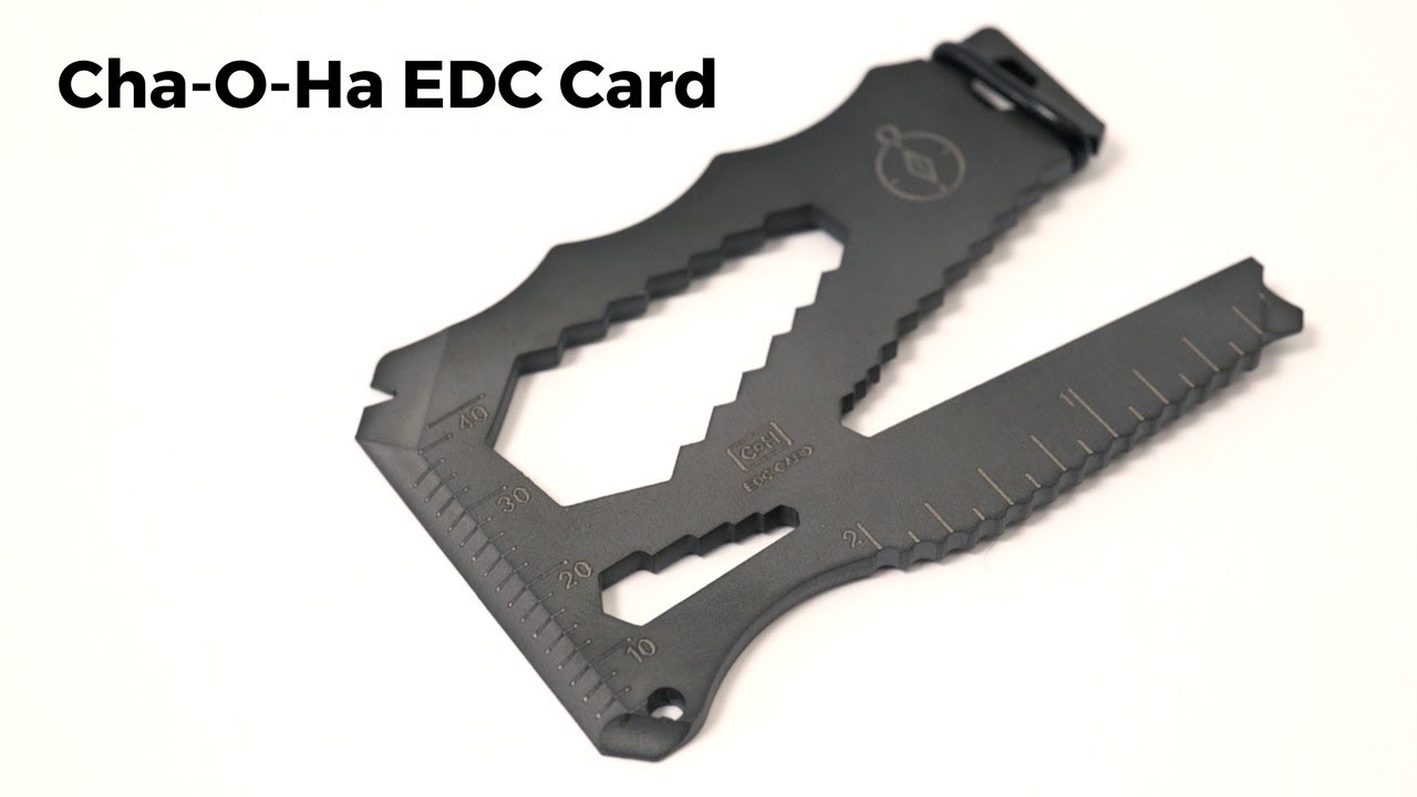 EDC Multi-Tool Card | Gear Focus #19: Cha-O-Ha EDC Card