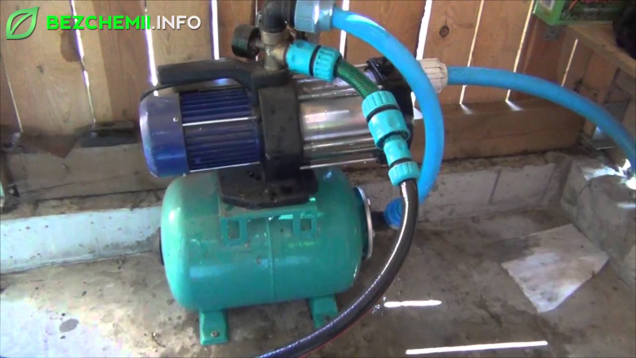 Stan pompy wodnej elektrycznej po zimie - szpic, szpilka