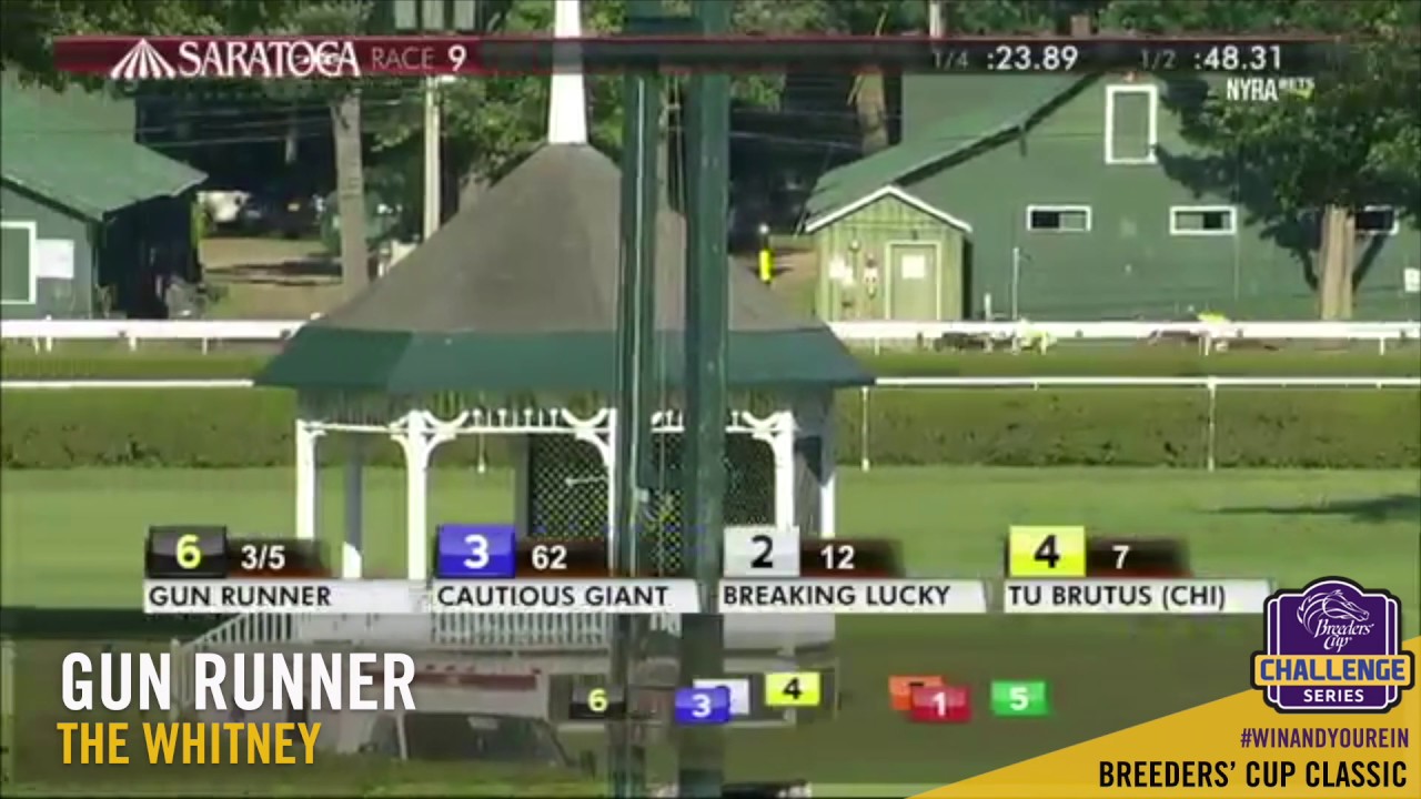 2017 Whitney Stakes - Gun Runner