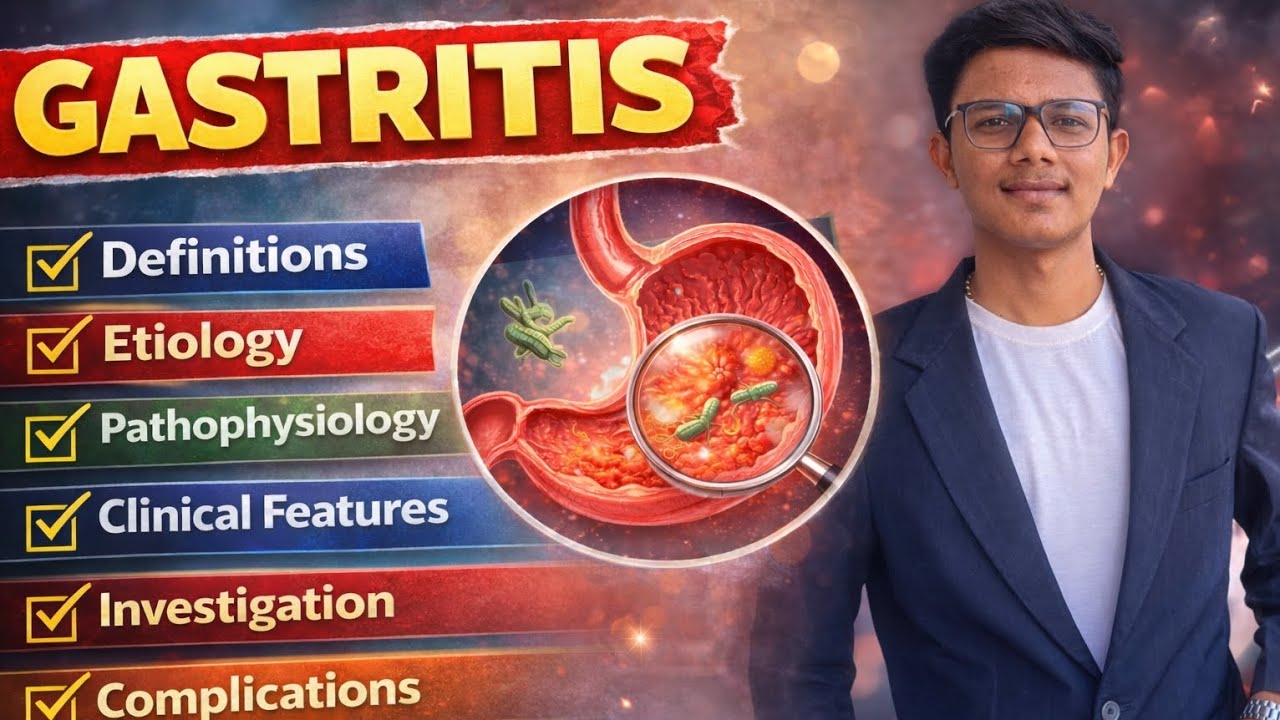 Gastritis complete explanation in detail.