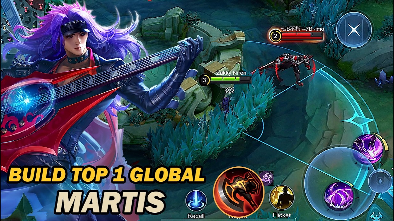 CARA JAGO MAIN MARTIS LAWAN ARGUS‼️TIPS MARTIS SAKIT | BUILD MARTIS TERBARU 2026‼️ - MLBB