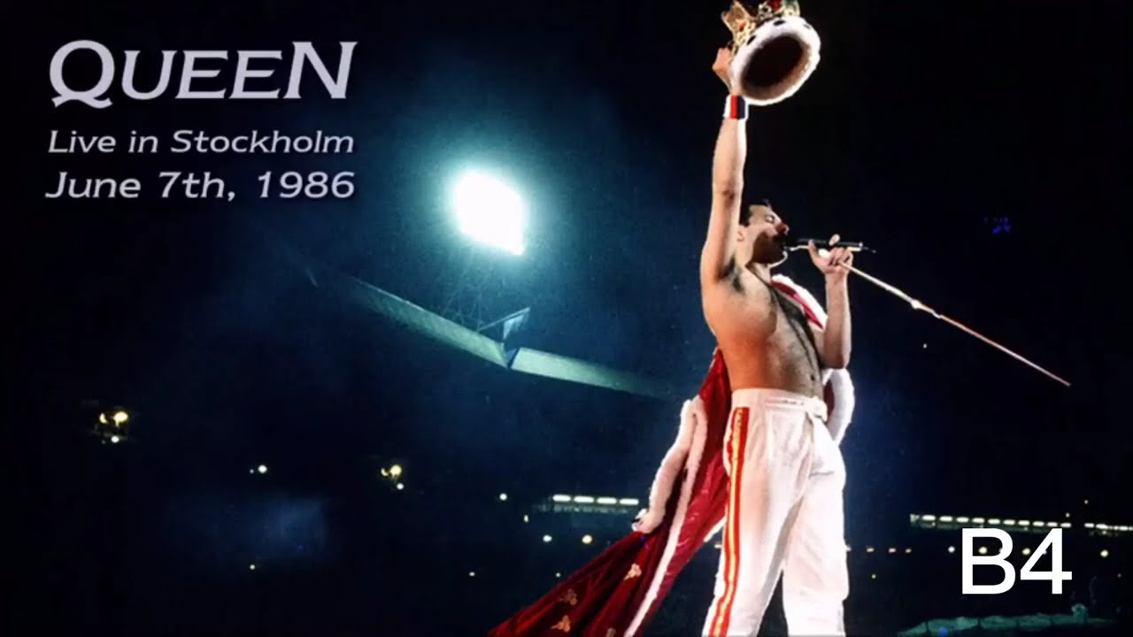 Freddie Mercury Vocal Range Live in Stockholm 07/June/86 C3-F5