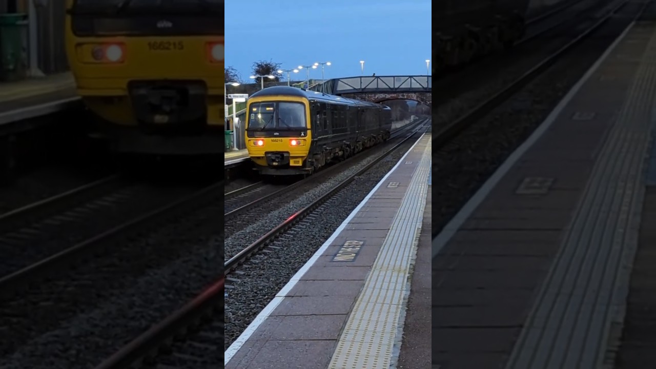 Great Western Railway, GWR, Class 166, 166215 