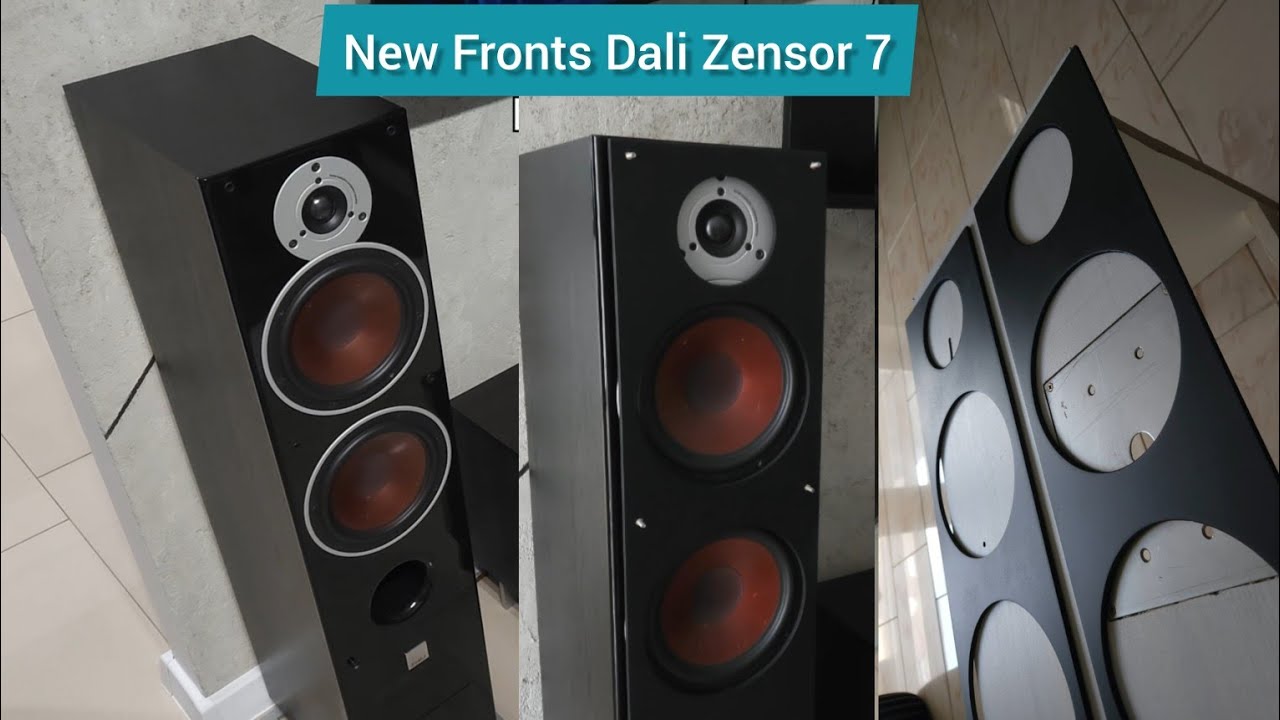 Dali Zensor 7 New Fronts DIY Nowe Fronty Dali Zensor 7