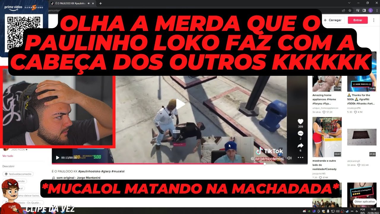 OLHA O QUE O MUCALOL FALO NO FINAL DO VIDEO KKKKKKKK LUQUET4 N&Atilde;O GOSTO N&Atilde;O!