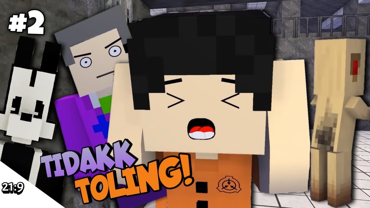 SCP, SIREN HEAD, MISS T, BORIS VERSI MINECRAFT!! Kelas Kakap Animation Reaction Part 2 ~Kocak parah