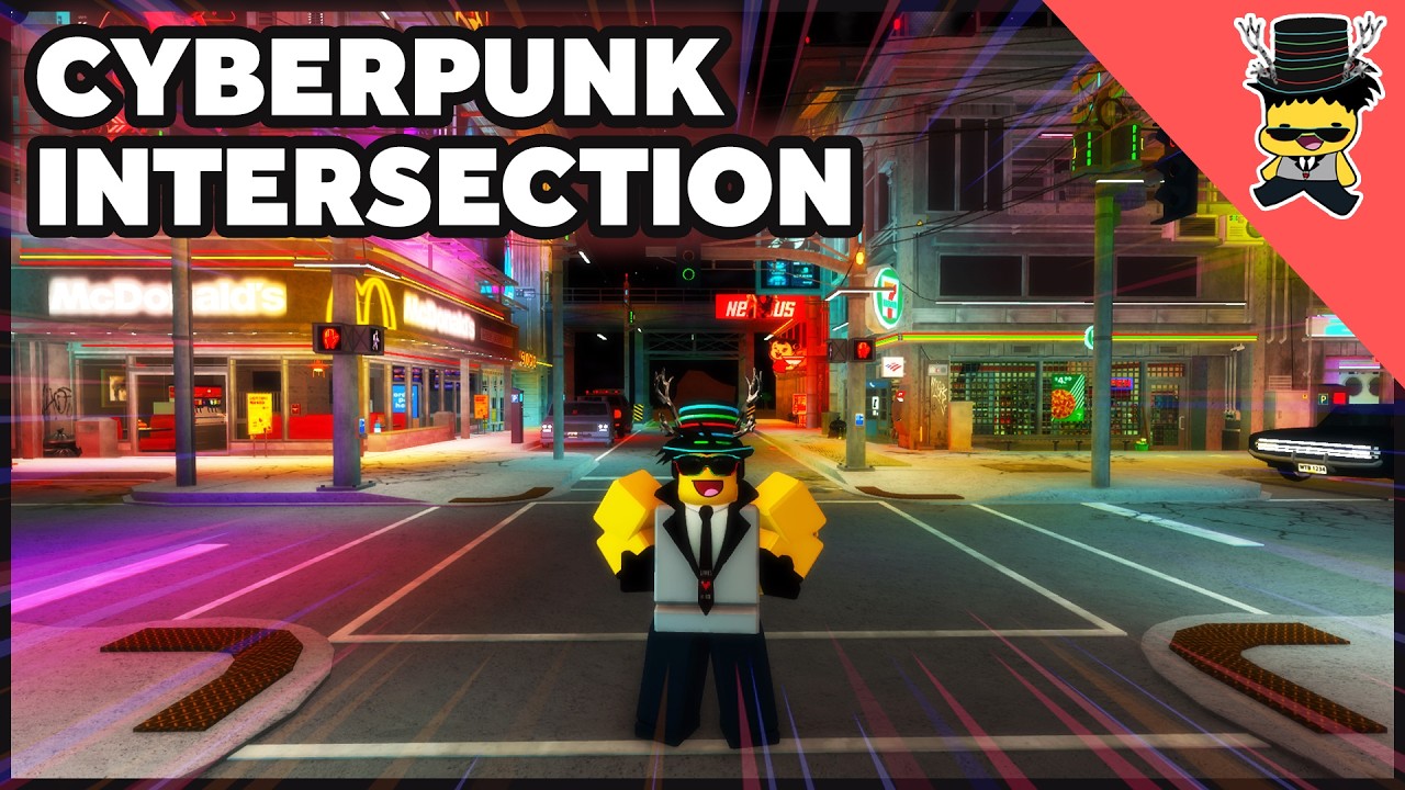 Я создал Cyberpunk Intersection