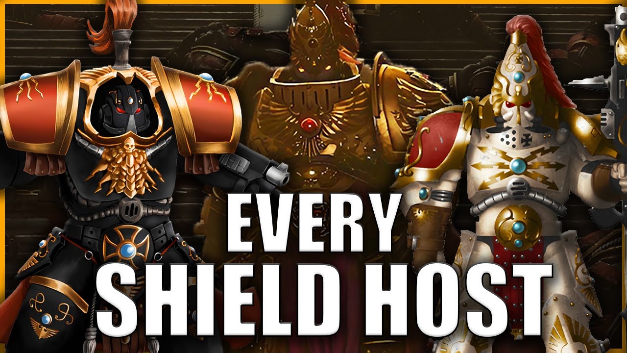 Every Single Custodian Shield Host EXPLAINED By An Australian | Warhammer 40k Lore