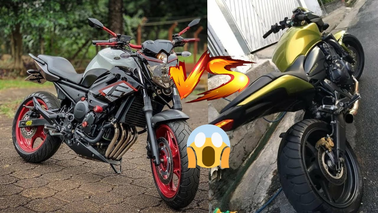 CUAL ES MEJOR *YAMAHA XJ6 O HONDA HORNET* (MEJORES CORTES)
