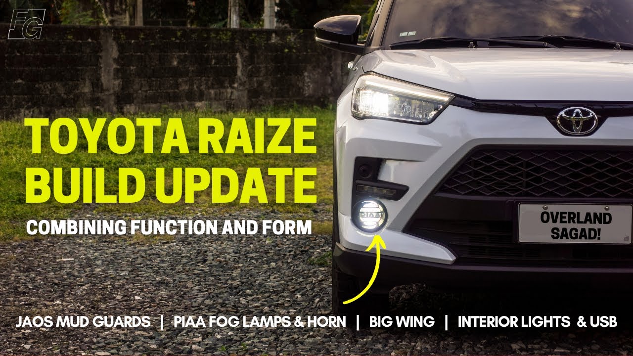 Want to upgrade your Toyota Raize? 6 NEW PARTS INSTALLED on Project Raize!