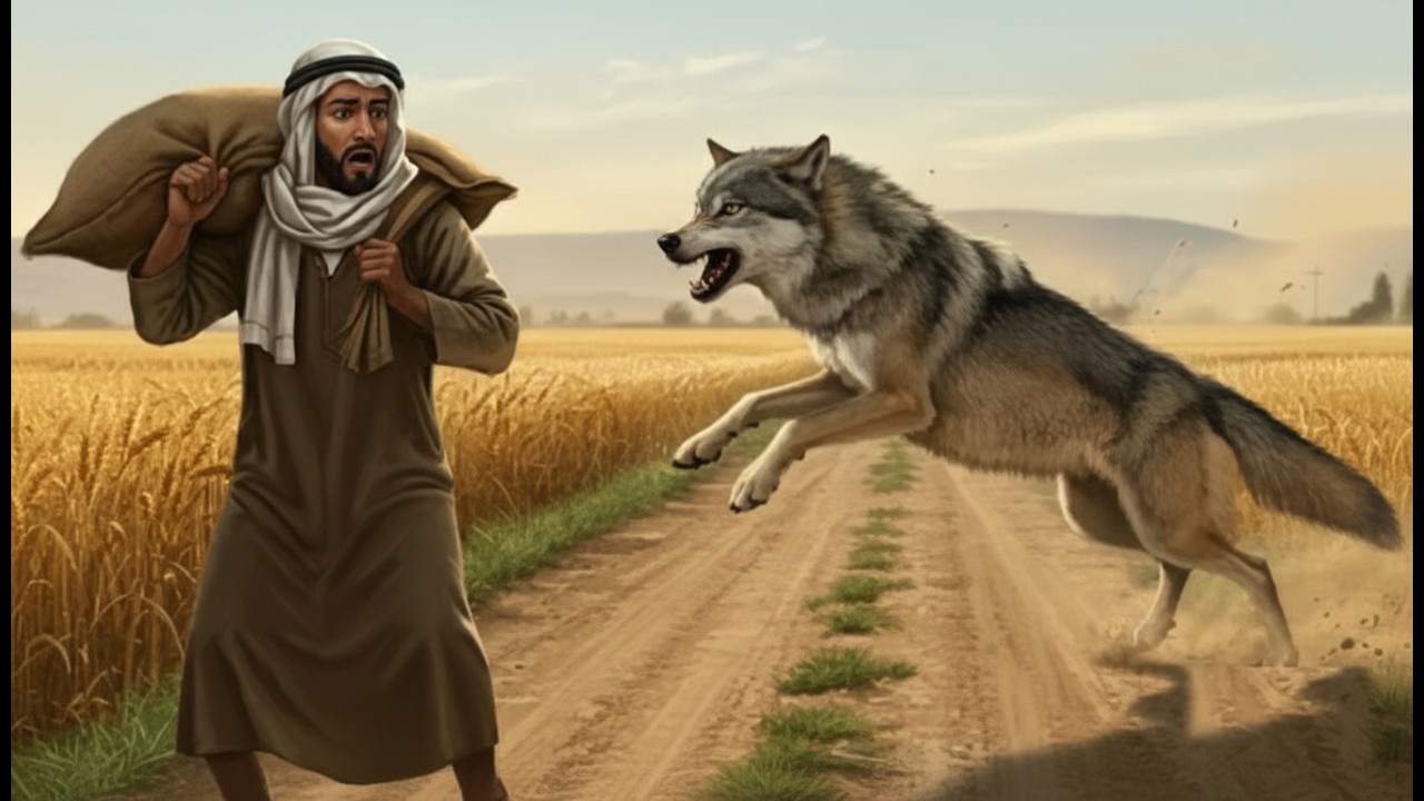 #قصة  رجل أنقذ ذئبًا من الموت بكل رحمة… لكن ما حدث بعد ذلك سيجعلك تفكر ألف مرة قبل أن تساعد أحد!