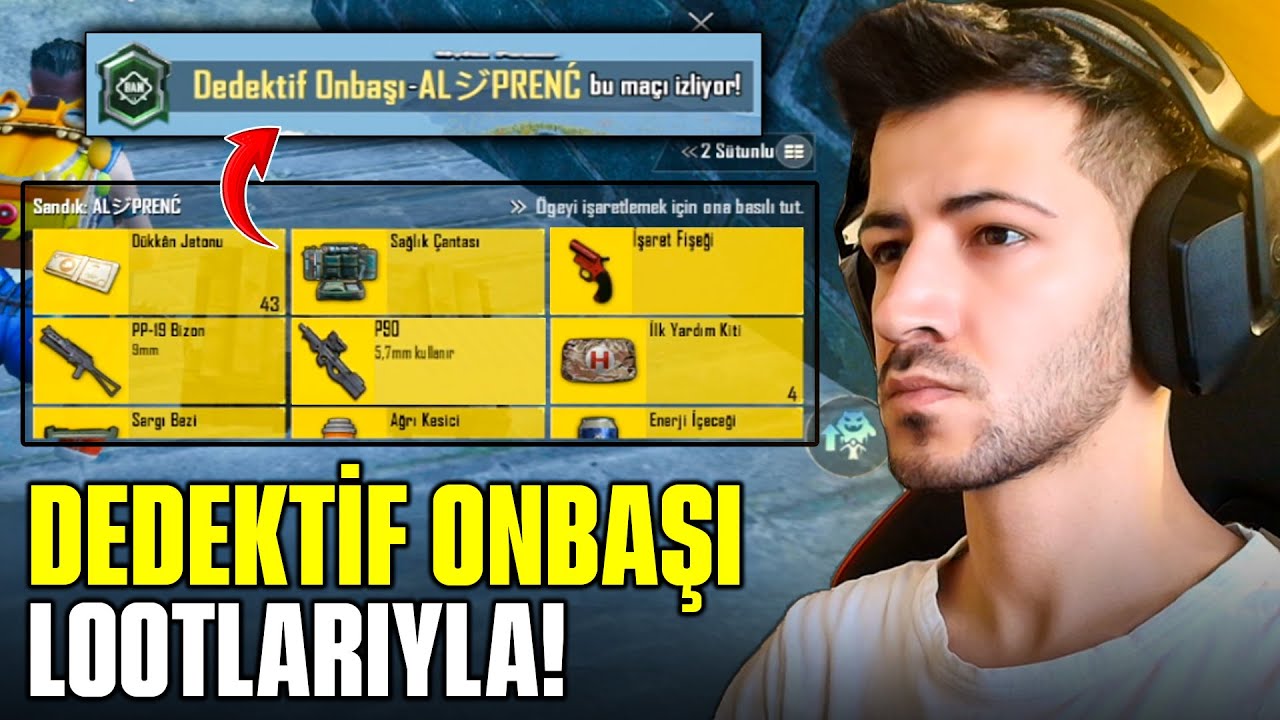 DEDEKTİF ONBAŞI LOOTLARIYLA? (P90 ÇIKTI)