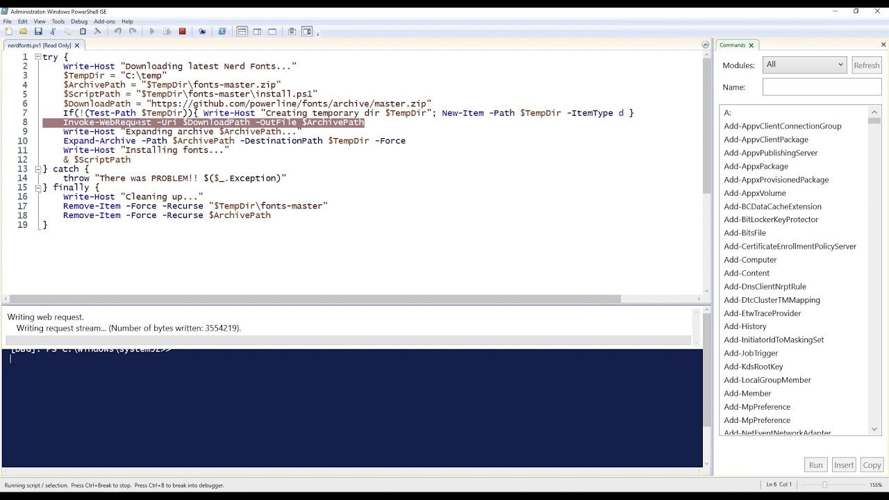 PowerShell ISE (Integrated Scripting Environment) Basics