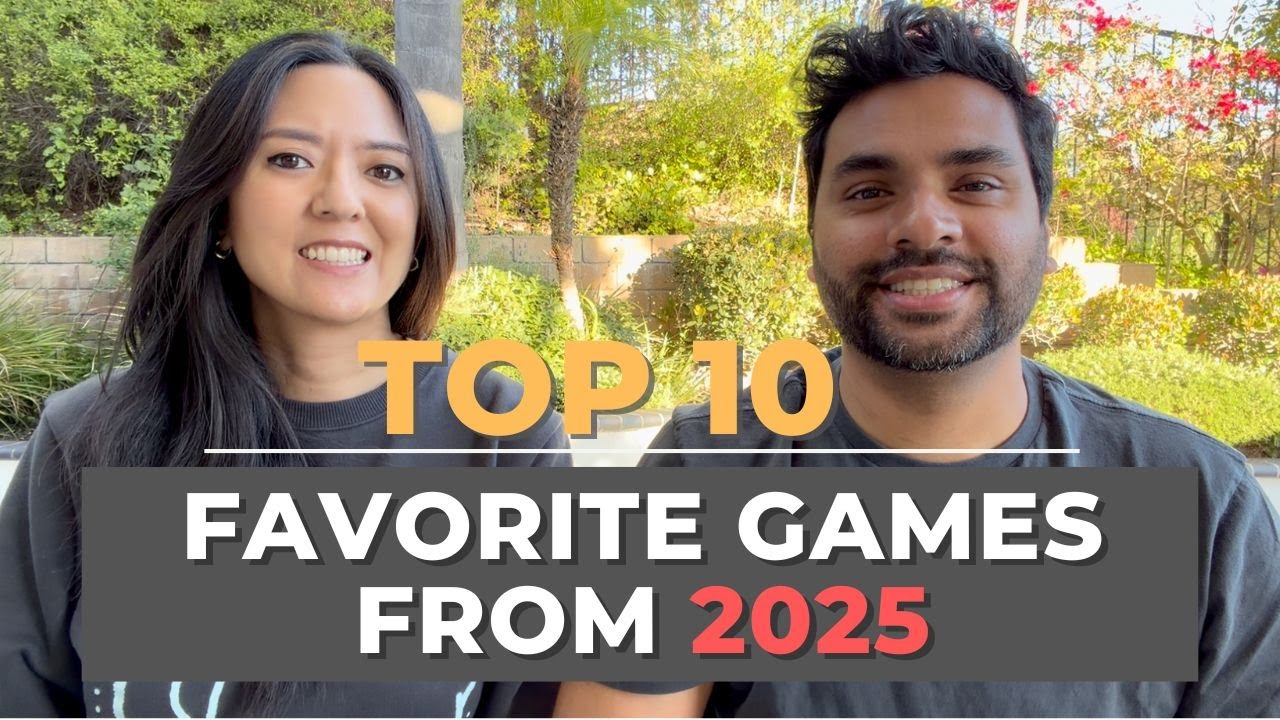 Top 10 Board Games from 2025!
