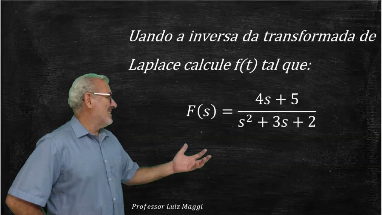 APLICAÇÃO DA TRANSFORMADA DE LAPLACE E DE SUA INVERSA NA DETERMINAÇÃO DE UMA FUNÇÃO