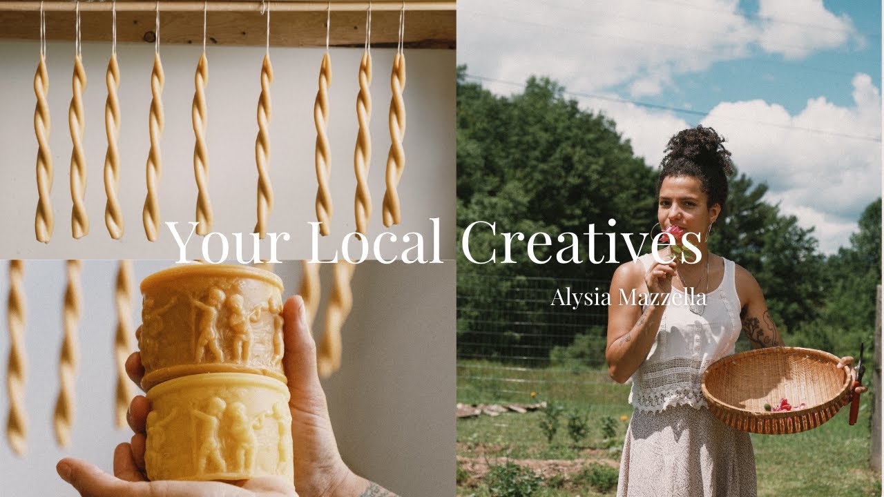 Alysia | Hand-Dipped Beeswax Candle Making