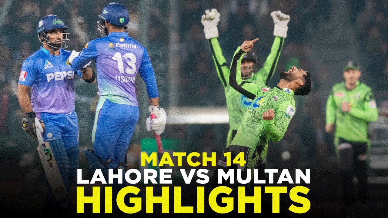 Full Highlights | Lahore Qalandars vs Multan Sultans | Match 14 | HBL PSL 9 | M2A1A