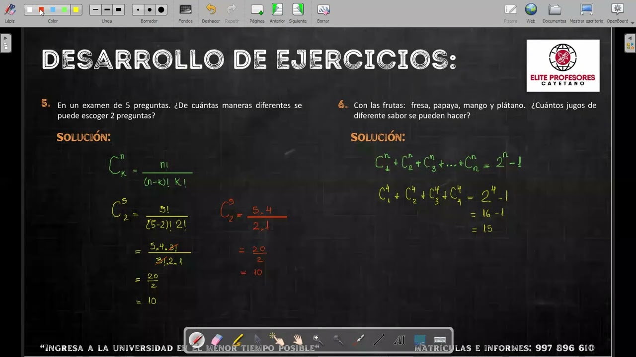 APTITUD MATEMÁTICA - CLASE DE PREPARACIÓN PARA POSTULAR A LA UPCH