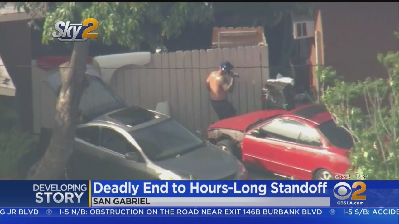 Man Dead After Bizarre Standoff In San Gabriel