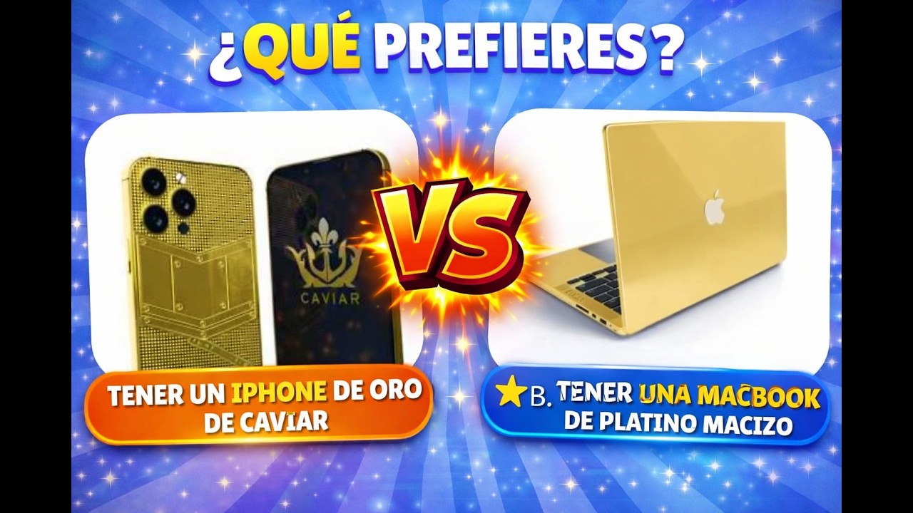 QUE PREFIERES VIDA DE LUJO 2