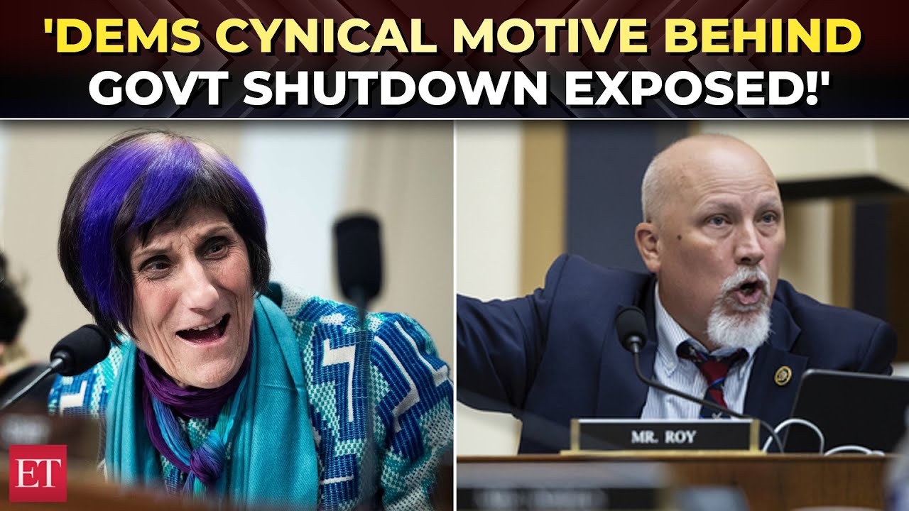 ‘Not right now, don’t cut me off!’: Rep Chip Roy snaps at Dem in explosive clash over govt shutdown