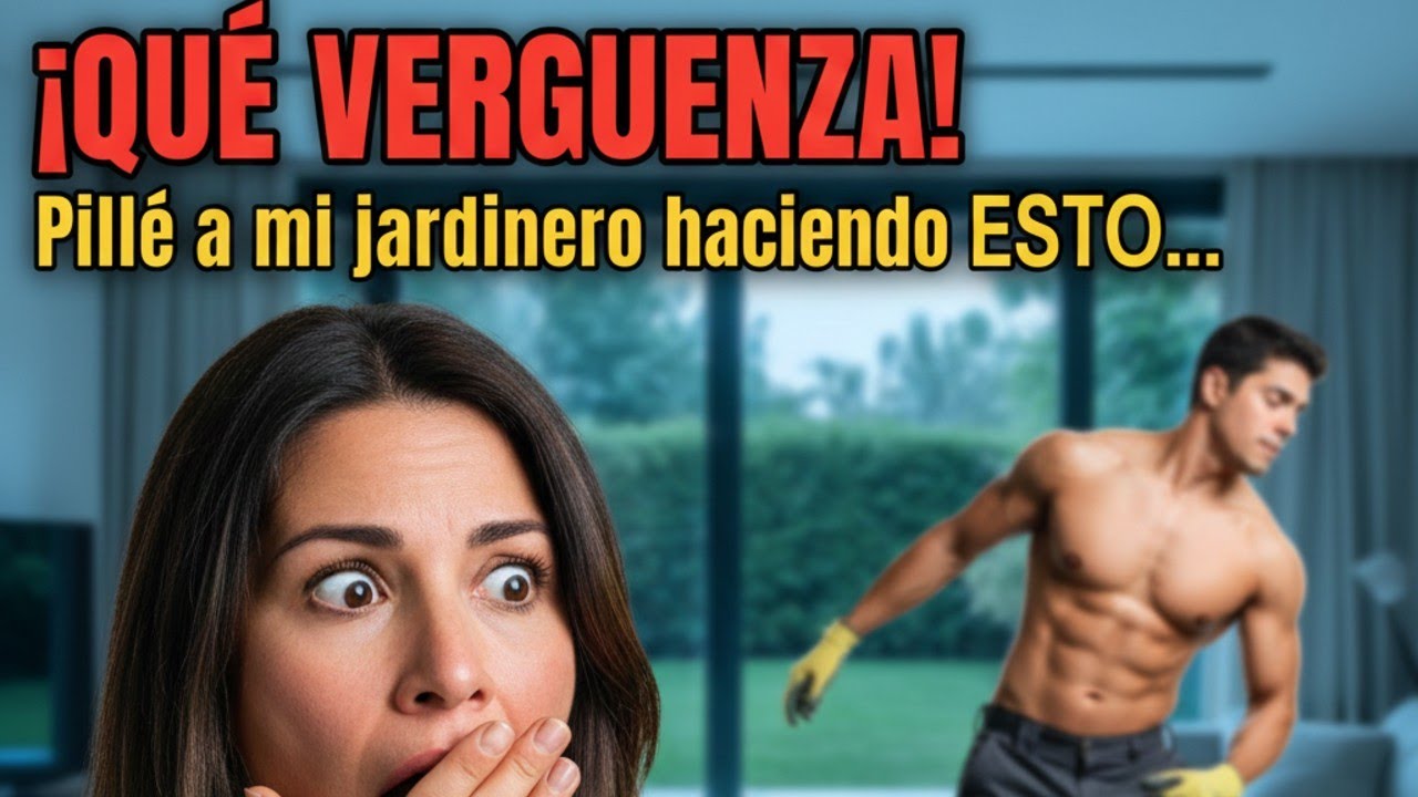 ¡Qué vergüenza! Pillé a mi jardinero haciendo esto... 😱